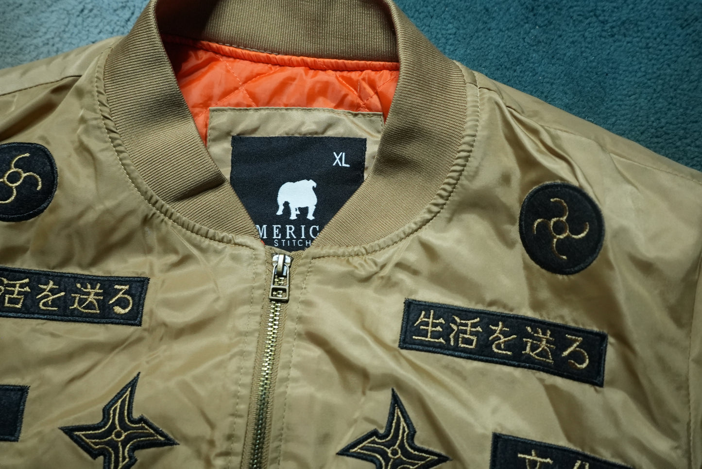 Japan American Stitch Bomber Jacket XL