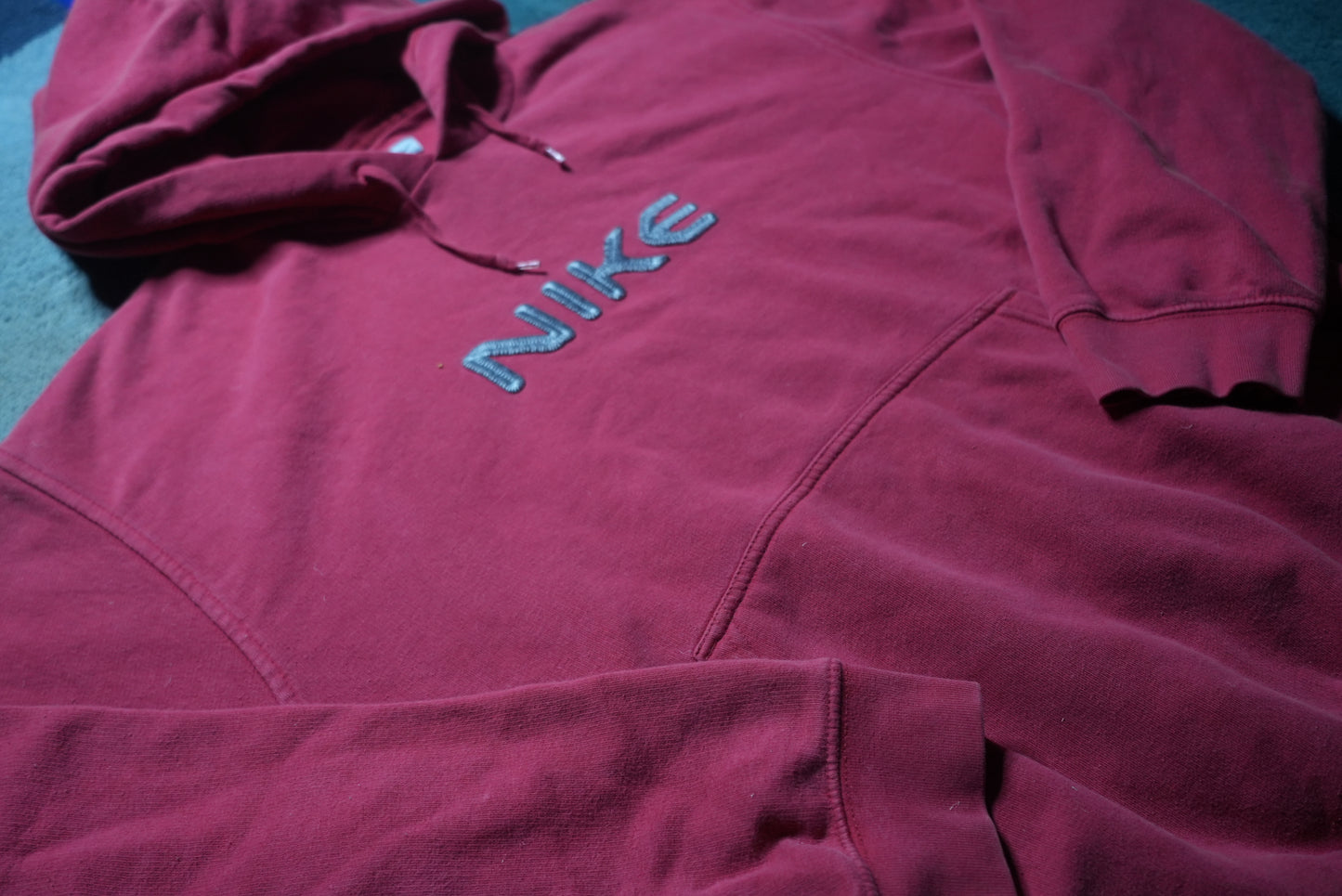 Red Nike Hoodie L