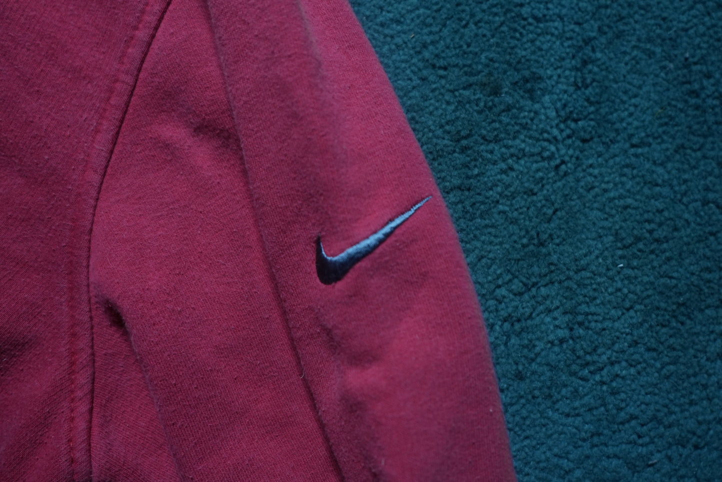 Red Nike Hoodie L