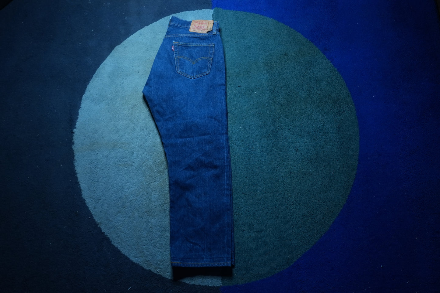 Levi Strauss Dark Blue Denim Jeans 36x31