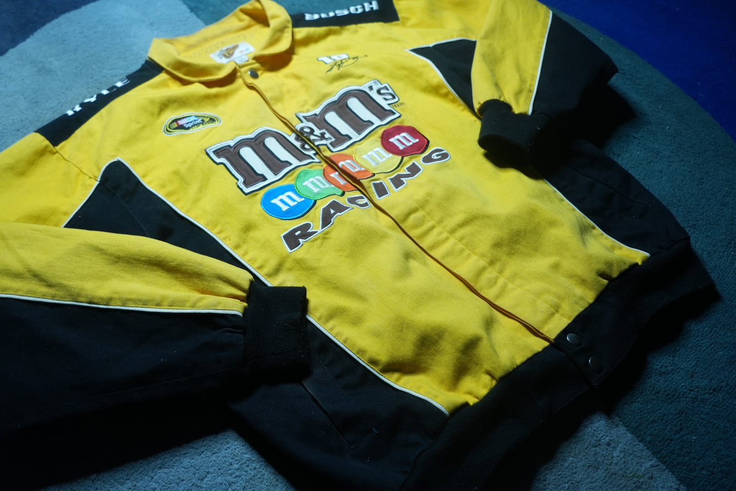 M&M Kyle Busch Nascar Jacket L