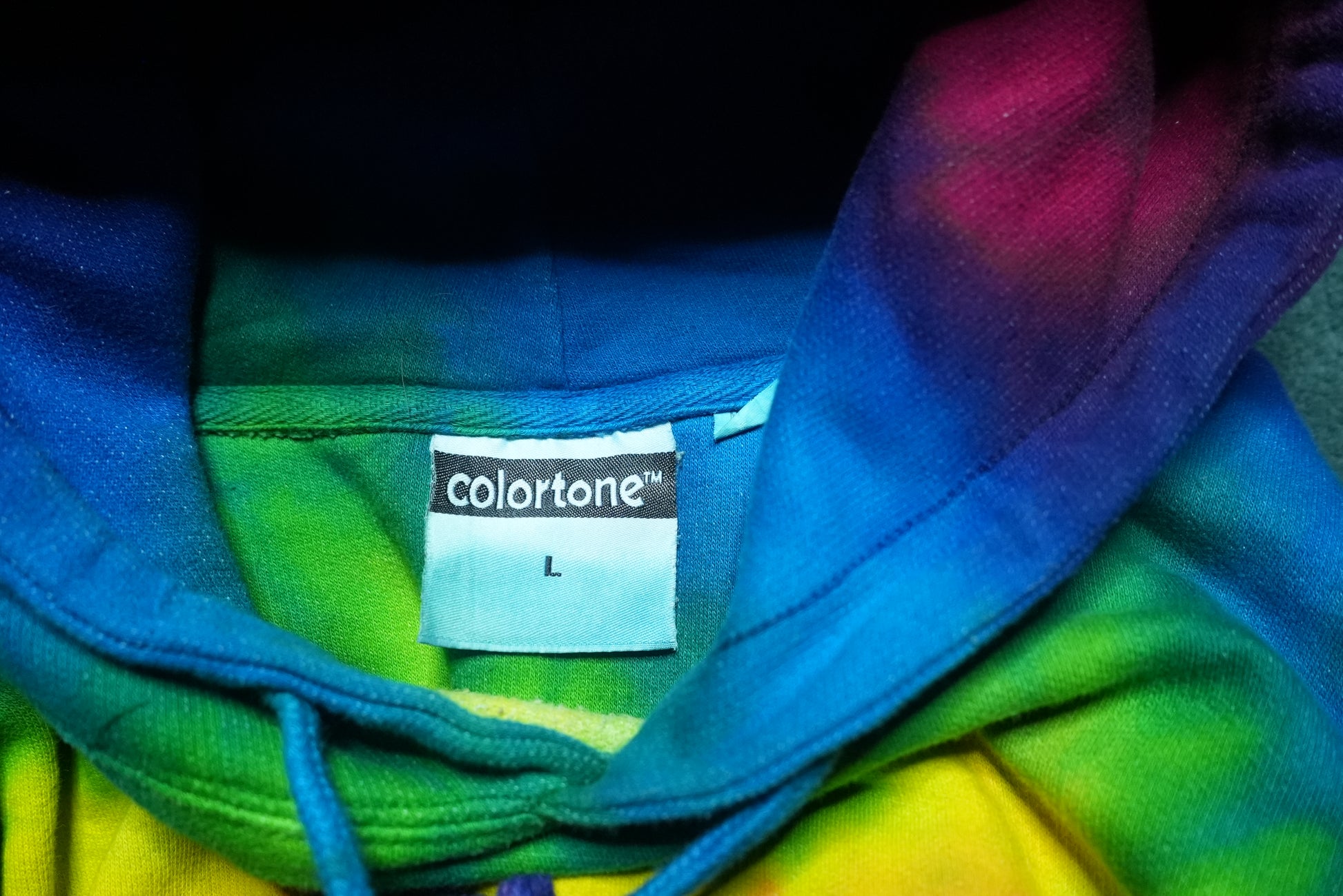 Multicolor Tie-dye Hoodie