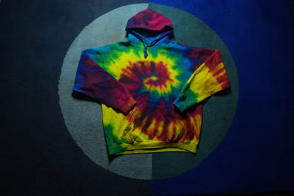 Multicolor Tie-dye Hoodie