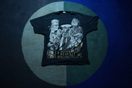 Black Anime "I AM LEGEND" Tee