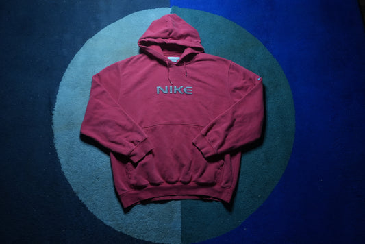 Red Nike Hoodie L