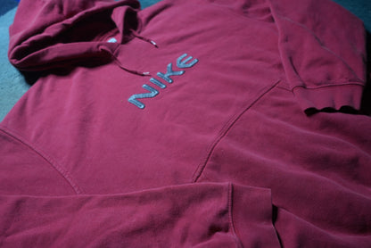 Red Nike Hoodie L