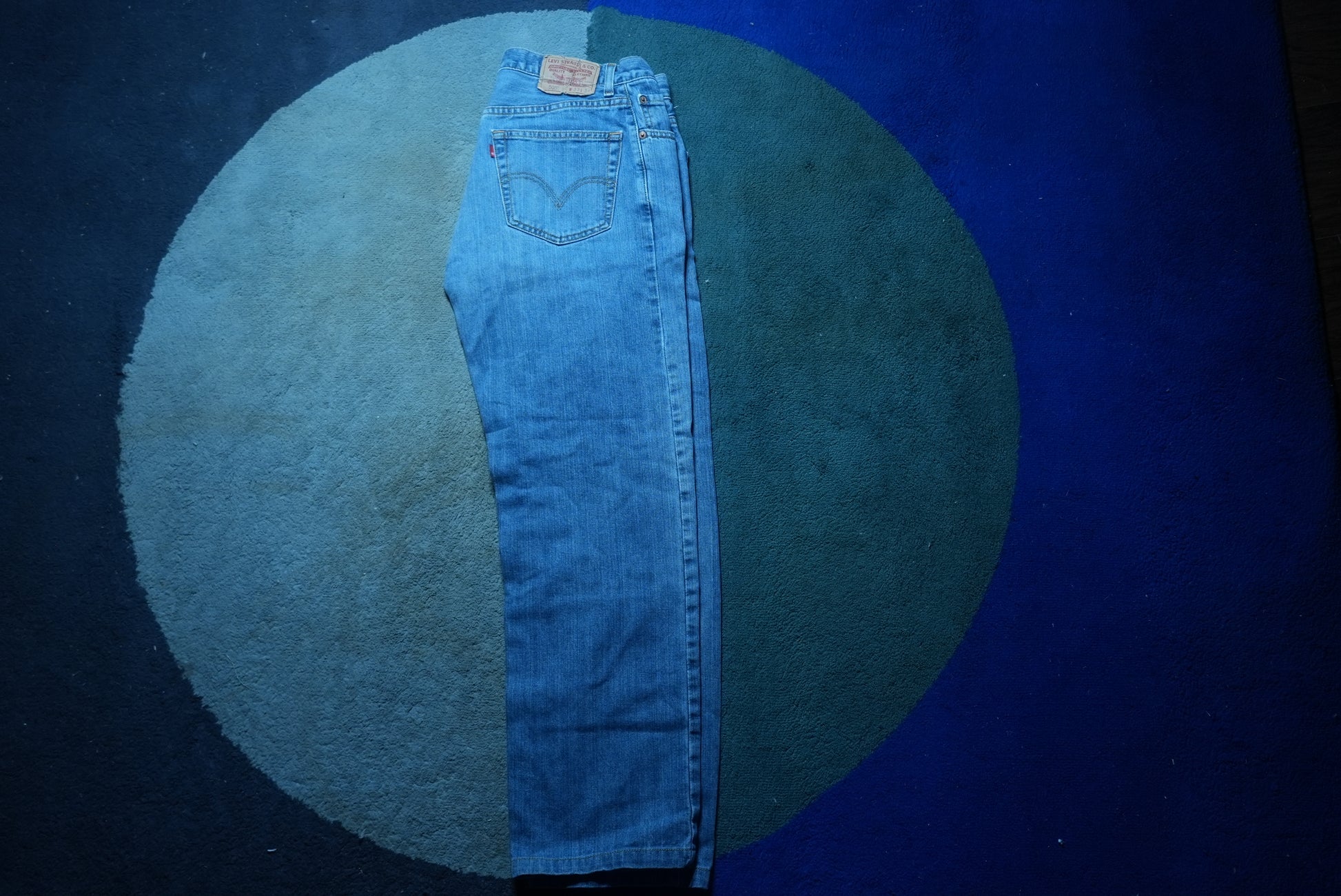 Levi Strauss Blue Denim Jeans 33x34