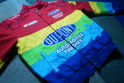 Multicolor NASCAR Racing Jacket M